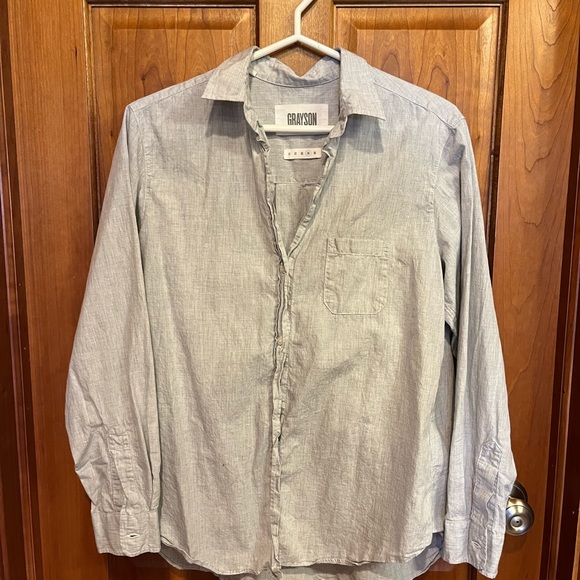 Grayson Threads button down blouse. Size 04 (Large) - Picture 2 of 2